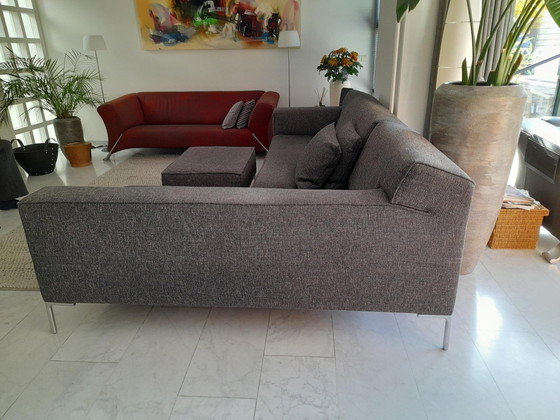 Image 1 of Bloq Ecksofa Design Vorrätig (inkl. Fußhocker und Kissen)