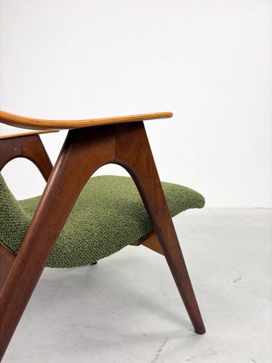 Image 1 of Vintage Fauteuil van Louis van Teeffelen voor Wébé