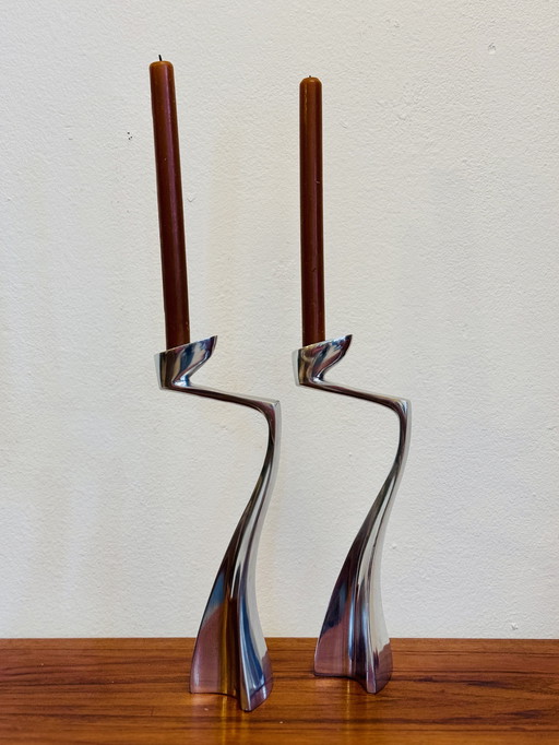 2 candelieri Arclumis / Swan di Matthew Hilton