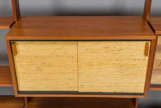 Image 1 of Mid-Century plankensysteem door Dieter Wäckerlin voor Behr, 1955