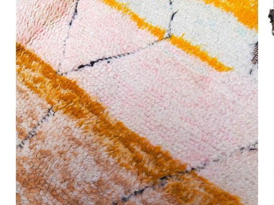 Image 1 of Neuer marokkanischer Beni Ouarain Teppich 'Zahira' | Handgewebter Berberteppich | 240 × 145 cm