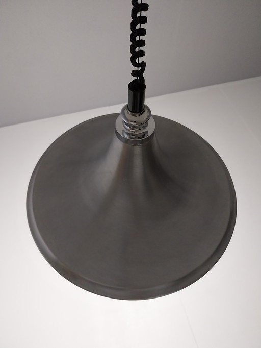 Lampada a sospensione vintage UFO in stile spaziale, anni '70