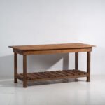 Antike Kücheninsel aus Massivholz (ca. 1920) #5 – Esstische, Rustic (photo 6 of 40)