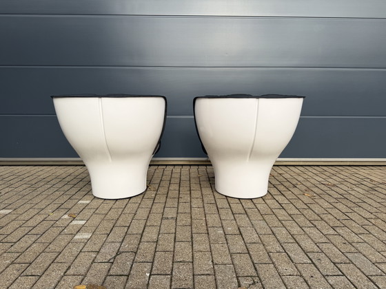 Image 1 of 2x 1st edition Comfort Joe Colombo Elda chairs Top condition!!