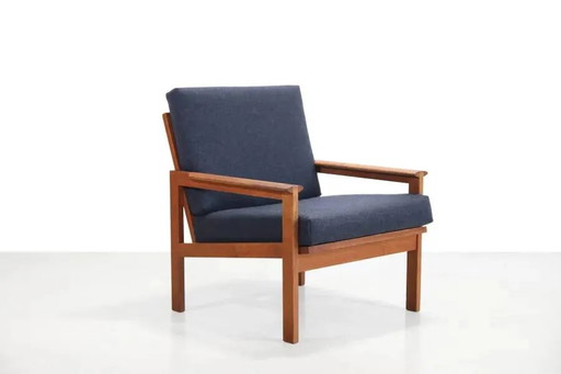 Oak Illum Wikkelso Capella armchair by Niels Eilersen – fauteuils, Scandinavian (photo 2 of 8)