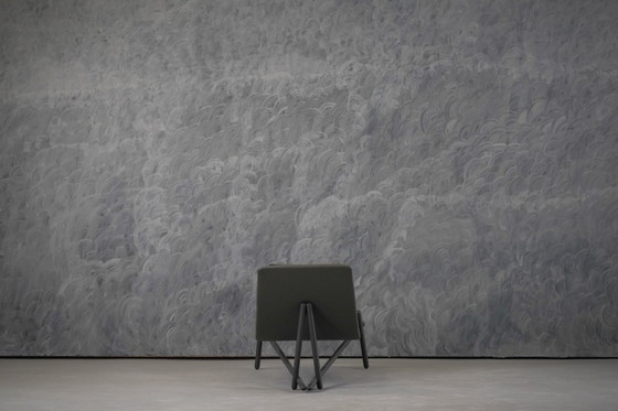 Image 1 of Donovan Grey Leather Chaiselongue By Giuseppe Vigano For Cattelan , Italy 2000’s