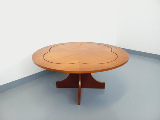 Image 1 of Vintage 60's Round English Teak Coffee Table