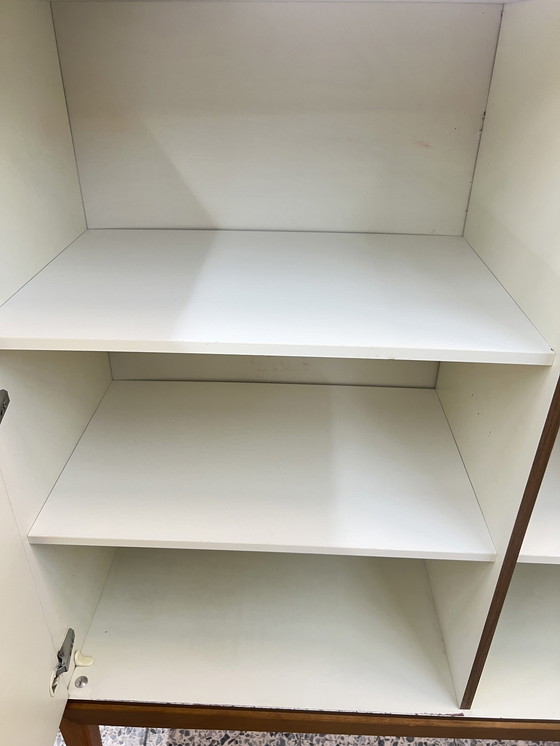Image 1 of Palette Möbelwerk - German Mid - Century highboard from the 1972s with proof of delivery and brand label