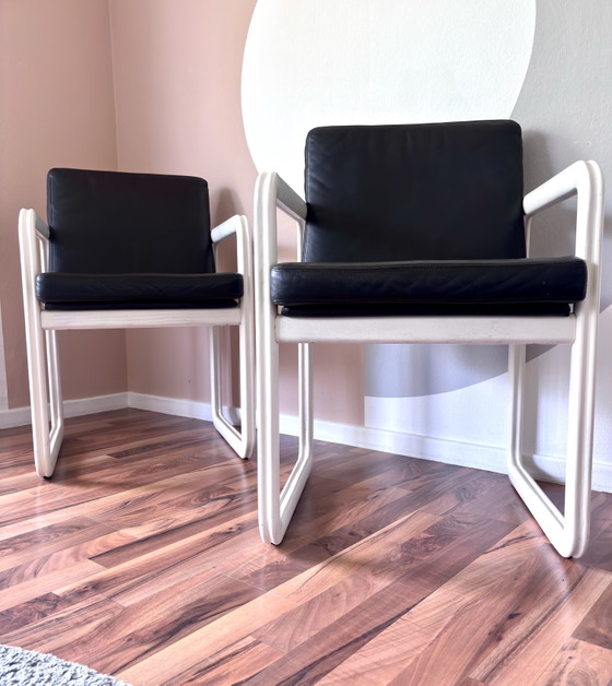 Image 1 of 2 Sessel Rosenthal Studio-Linie 1970er Armlehnstühle