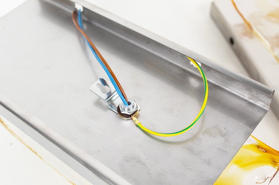 Image 1 of Superbe paire (2) d'appliques murales en verre de Murano par AV Mazzega