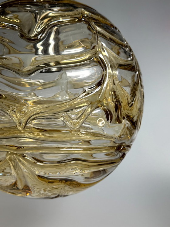 Lampada a sospensione Globe degli anni '60/'70 di Doria Leuchten, Germania. – Lampade a sospensione, Metal (photo 8 of 14)