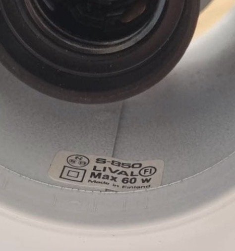 Image 1 of Lival ‘S-850’ spot lamp