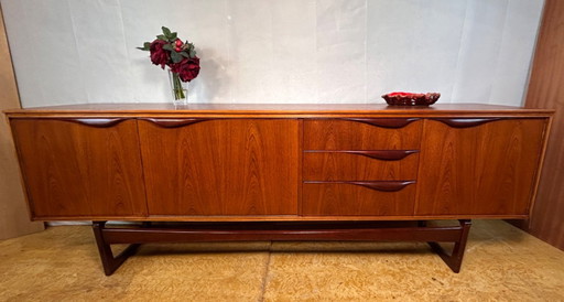Mid-Century Retro Vintage Teak "Long John" Sideboard by William Lawrence, 1960  Iconic British Design – Elegant, Functional,
