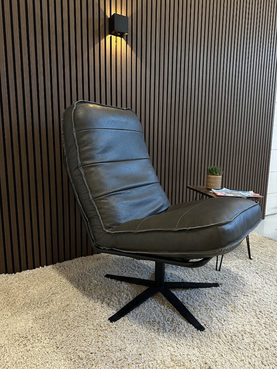 Image 1 of Poltrona Odin color antracite grigio