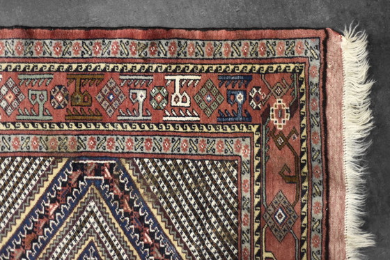 Image 1 of Tappeto orientale Shiraz vintage tessuto a mano, anni '60