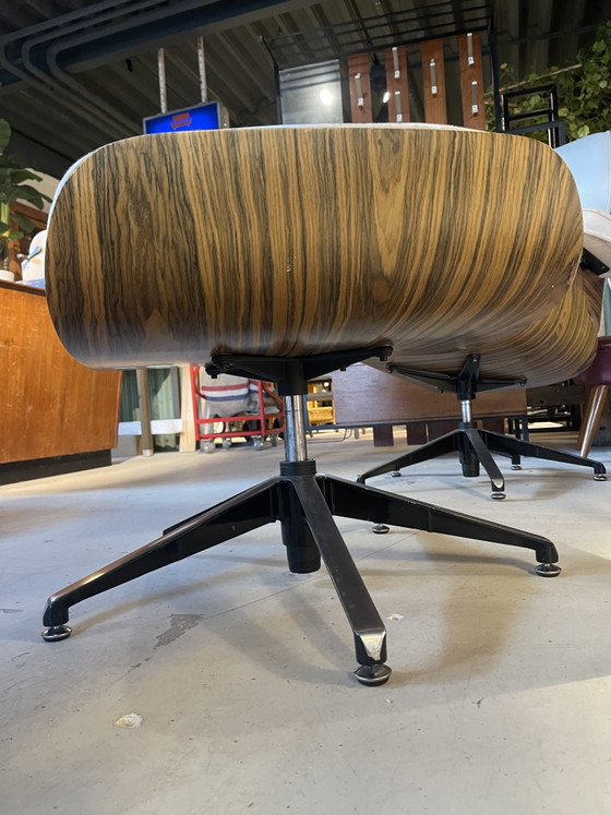 Eames Lounge Chair Vitra/Herman Miller Replica – Stoelen / fauteuils, Leather, Metal (photo 5 of 12)