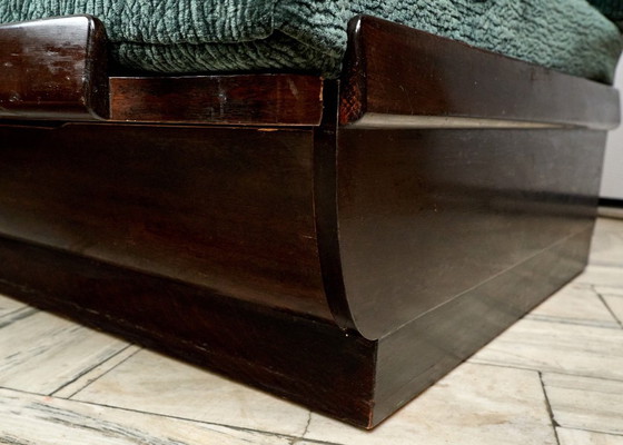 Image 1 of Art Déco hoekslaapbank van Jindřich Halabala voor UP Závody, jaren 50, Tsjechoslowakije