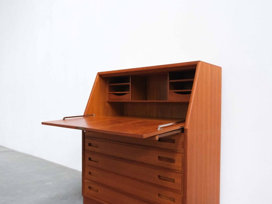 Image 1 of Segretaria vintage in teak "Dyrlund" della metà del secolo 