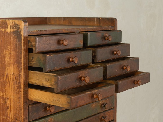 Armoire de classement/graphique des années 1950 – Meubles de rangement pour bureau, Wood (photo 11 of 13)