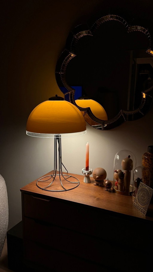 Lampada a fungo italiana vintage dell'era spaziale