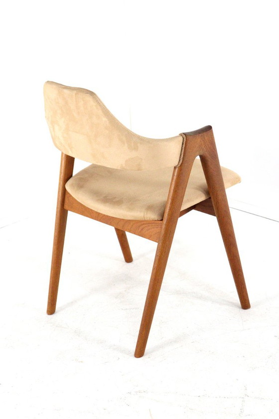 Ensemble de 4 chaises Compass de Kai Kristiansen pour SVA Mobler, design danois vintage (photo 10 of 18)