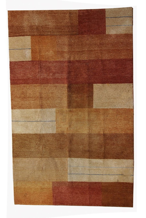 Handgemaakt vintage Perzisch Gabbeh-tapijt 200 cm x 300 cm (6,5' x 9,8') jaren 80 - 1C463