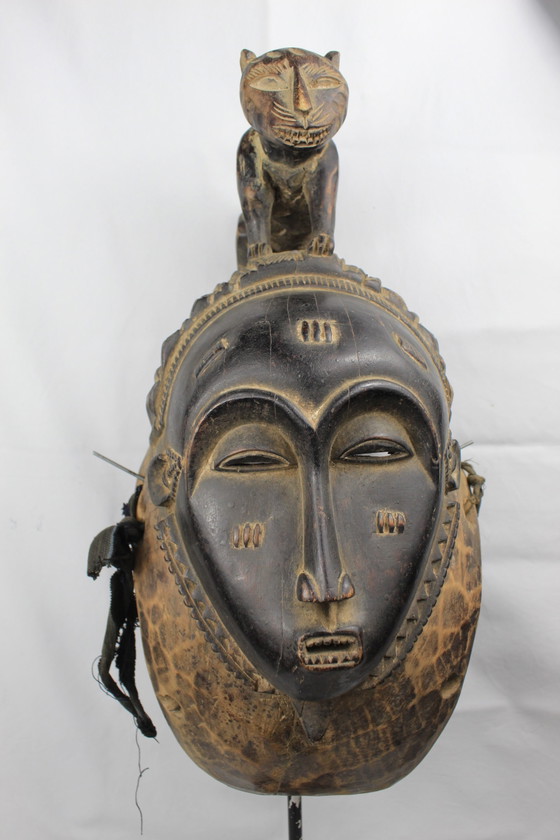 Masque Africain Baoulé – Sculptures, Wood (photo 3 of 10)