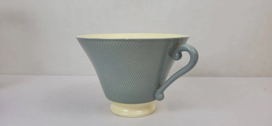 Art Deco earthenware bowl 1920-30 Salins (photo 4 of 8)