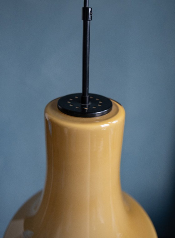 Image 1 of Rare lampe à suspension Flygsfors suédoise des années 1960 par Wiktor Berndt