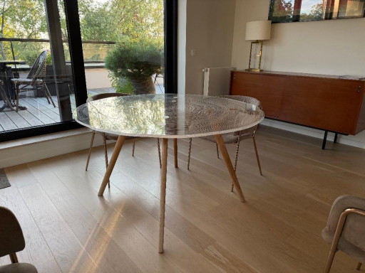 Mesa de comedor de diseño Roche Bobois - Plexiwood