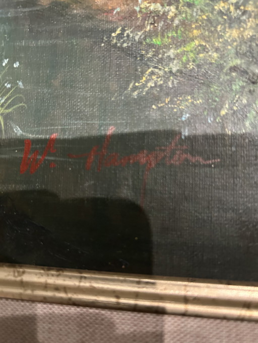 Olieverfschilderij Willam Halpton