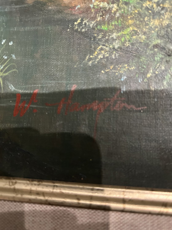 Image 1 of Olieverfschilderij Willam Halpton 