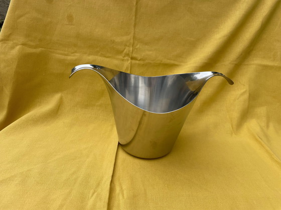 Image 1 of Secchiello per ghiaccio vintage Sambonet in acciaio inox