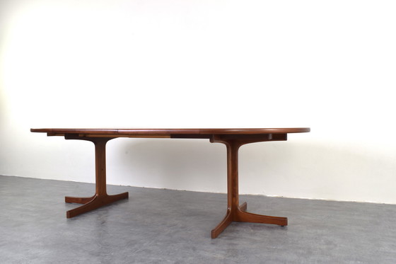 Image 1 of Mid-Century Danish Teak Extendable Dining Table, 1960s.