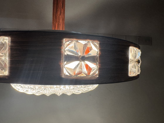 Image 1 of Lámpara colgante OVNI de estilo espacial de mediados de siglo XX (años 60)