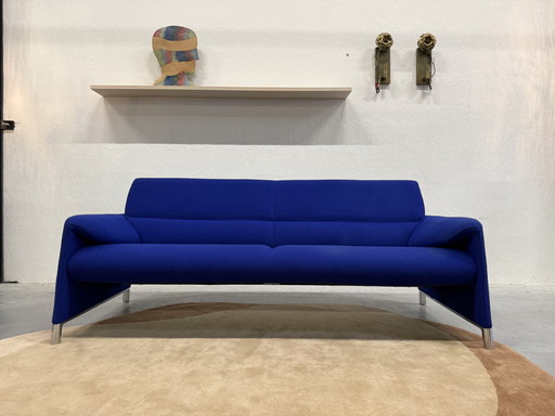 Divano Leolux Felizia 3 posti Hallingdal Tessuto Blu