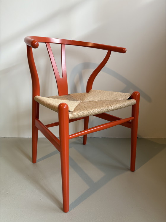 Image 1 of Carl Hansen CH24 Wishbone chair orange