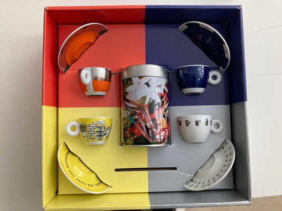 Image 1 of colección illy 2006 - tazas de espresso Cita dell arte Fundación Pistoletto
