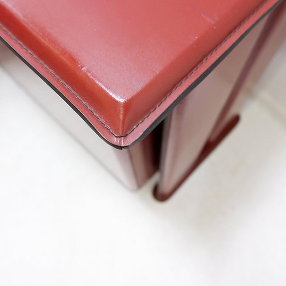 Image 1 of Leather sideboard by De Couro of Brazil - 1980s