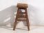 Kleiner antiker Hocker (ca. 1900) #7, Holz, Braun, Rustic (Foto 29 von 34)