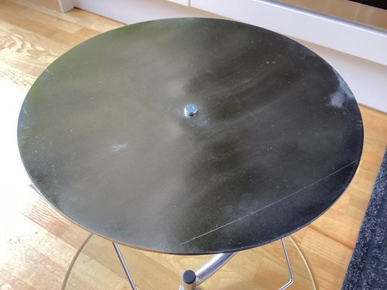 Image 1 of Design side table with reading compartment