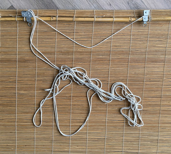 Image 1 of Decoración de pared de bambú