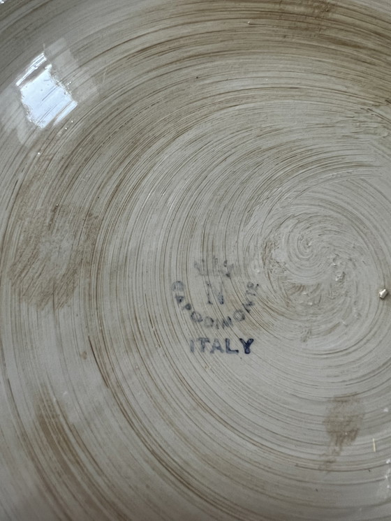 Image 1 of Vintage Capodimonte schaal Italië - N+kroon