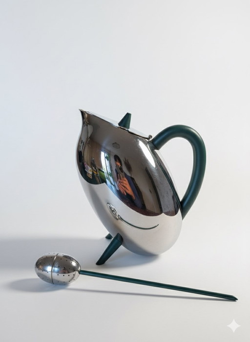 Théière Alessi « Penguin tea » rare, 1993