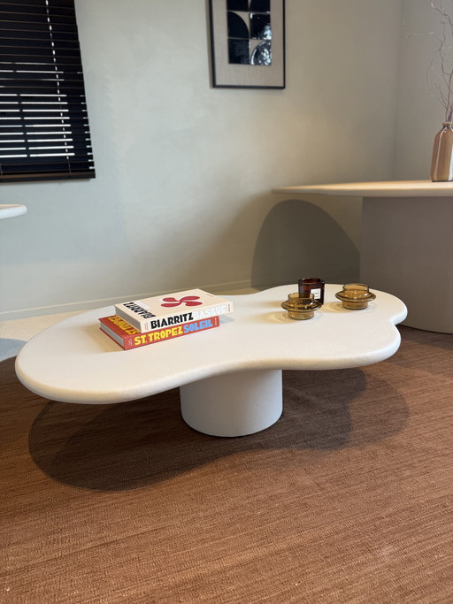 MORTEX organic coffee table - new - 140 x 90 cm - IN STOCK