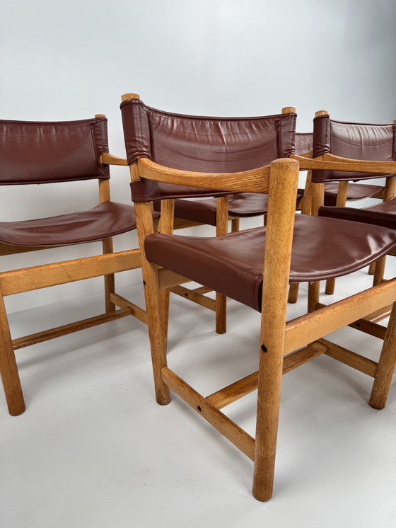 Image 1 of Set di 6 sedie Ditte & Adrian Heath per FDB Møbler – Design danese degli anni '60