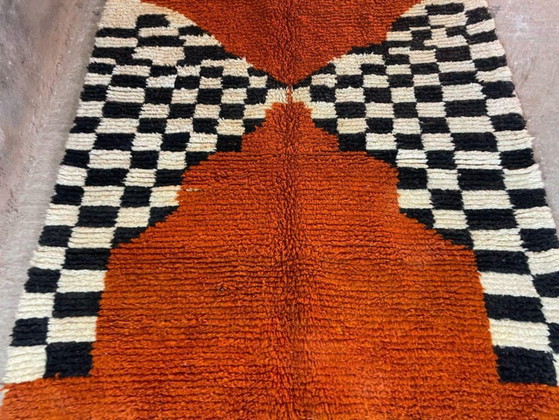 Tapis Artisanal Marocain Fait Main Dans L’Atlas 200cmx200cm – Wool (photo 6 of 6)