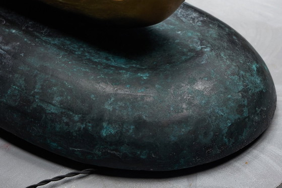 Image 1 of Scultura luminosa in bronzo "Angler" di Carlo Lorenzetti, Italia, 2019