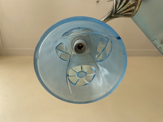 Image 1 of Lampe pendante Art Deco 1930 Degué French