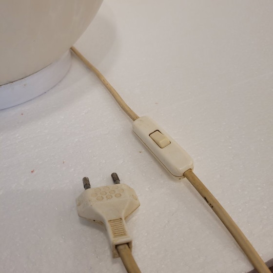 Image 1 of Tischlampe "Ei", Glas, La Verrerie de Vianne, Mitte des Jahrhunderts, 70er Jahre - Frankreich